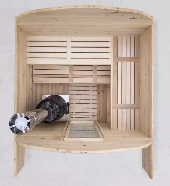 How many rooms should your outdoor barrel sauna have?